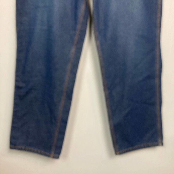 ALASKA Bay Outfitters Medium Wash Flannel Lined Carpenter Jeans Men's Size 40x32 - Picture 3 of 12